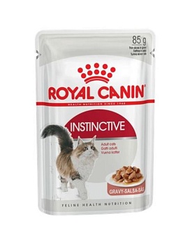 Royal Canin Instinctive Souse консервы для кошек старше 1-го года Соус 28х85г купить  зоотовары для животных