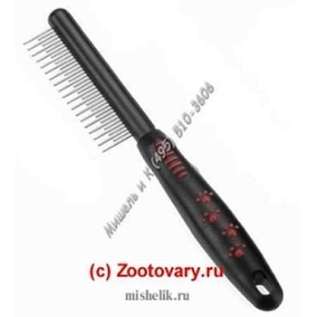 Hello Pet Расческа с Лапками Разнозубая 148Ls купить  зоотовары для животных