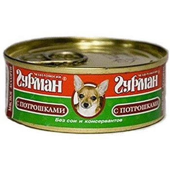 Четвероногий Гурман Мясное Ассотри для собак с Потрошками 24х100г купить  зоотовары для животных