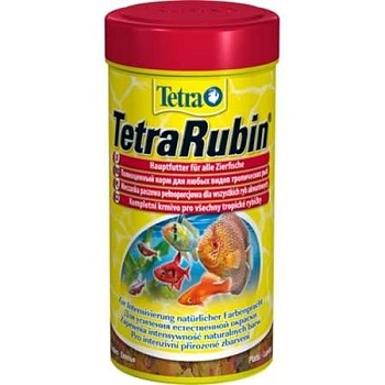 TETRA Rubin - корм для улучшения окраса всех видов рыб с высоким содержанием каротиноидов 1000мл купить 