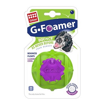 GiGwi Игрушка для собак "G-FOAMER " Мячик полнотелый купить 