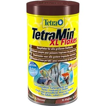 TETRA Min XL Flakes корм для всех видов рыб, крупные хлопья 1л купить 