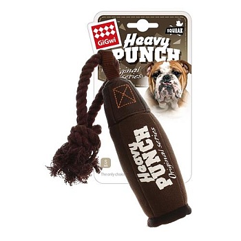 GiGwi Игрушка для собак "HEAVY PUNCH" Боксерская груша с пищалкой,маленькая купить 
