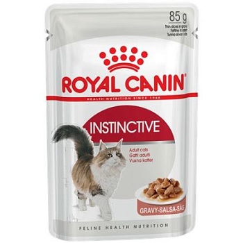 Royal Canin Instinctive Souse консервы для кошек старше 1-го года Соус 28х85г купить 